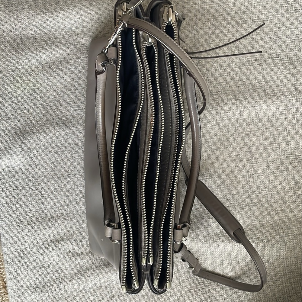 Gray Coach Large Bag- Multiple Compartments, Gray… - image 8